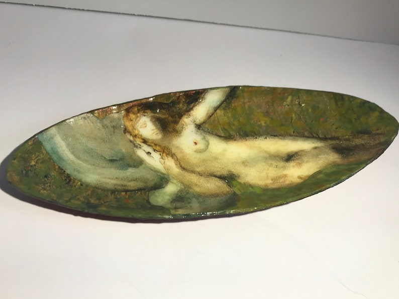 upcycled copper moreau dish