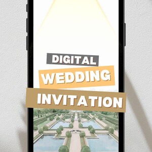 Faire-part de mariage vidéo numérique
