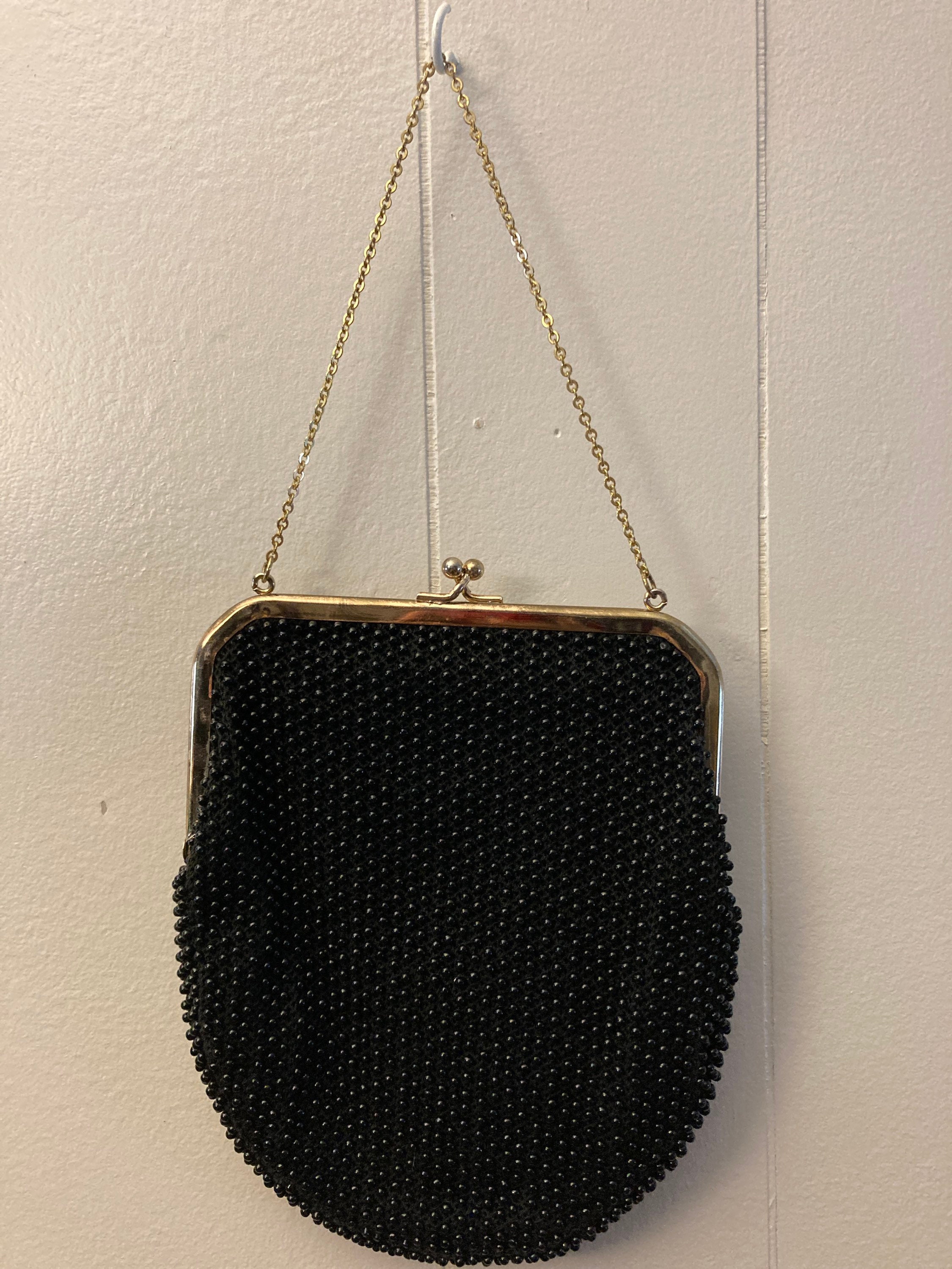 Vintage Corde Bead Purse / Porters