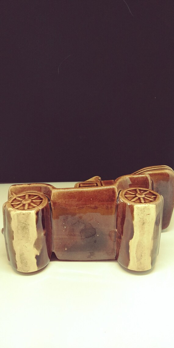 Vintage Ceramic Car Planter - Etsy