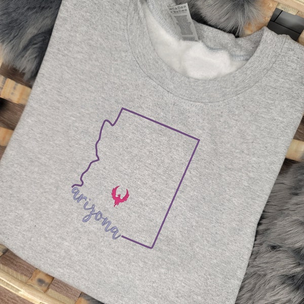 Phoenix Embroidered Shirt Etsy