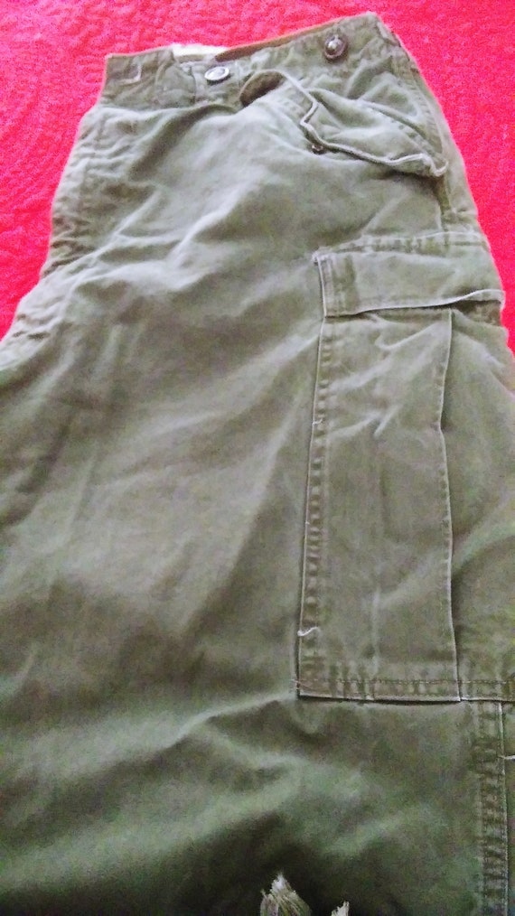 vintage military trousers, M-1951