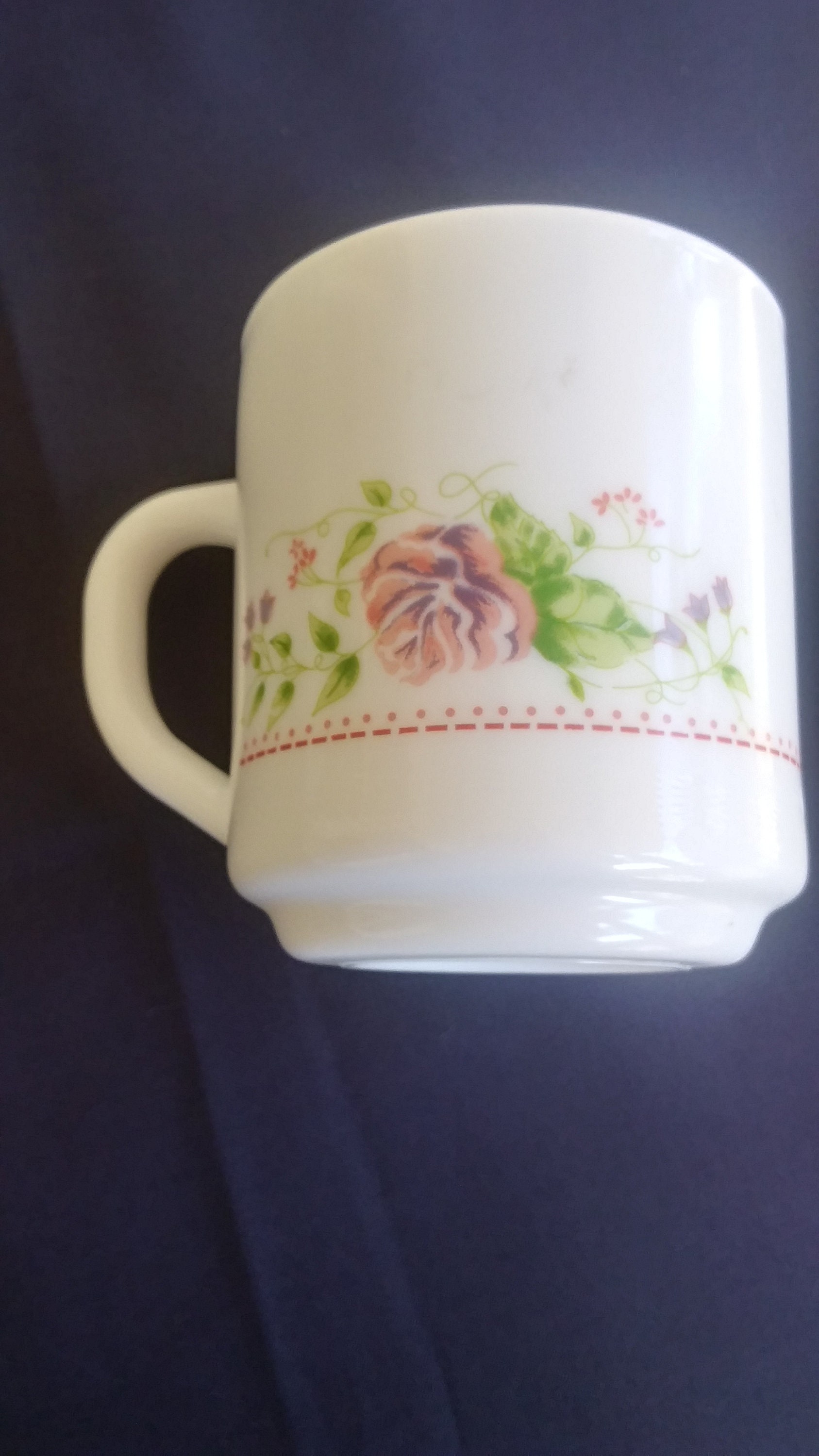 Ancien Mug Arcopal France Clown - Tasse Vintage Multicolore