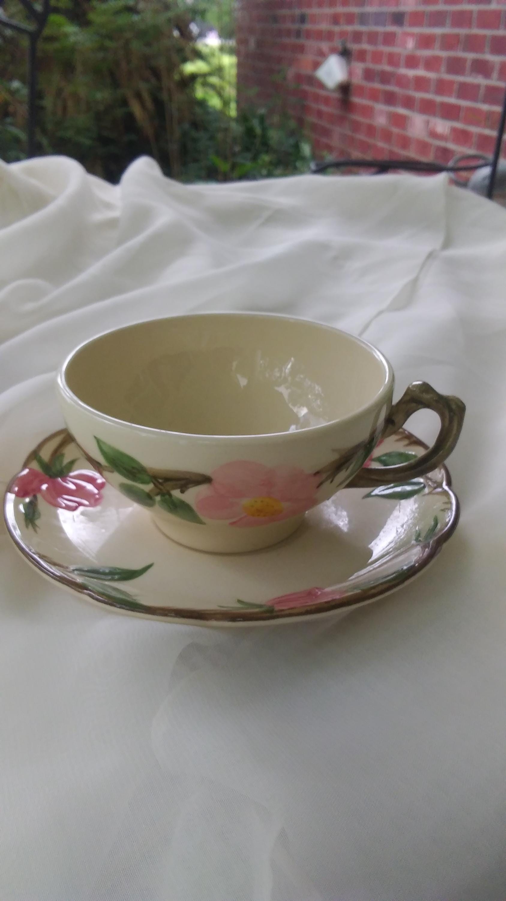 Franciscan desert rose cup and saucer - Etsy 日本