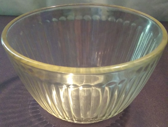 Small Transparent Colored Glass Bowls