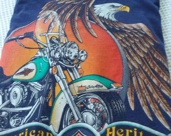 maglietta vintage Harley Davidson, "American Heritage".