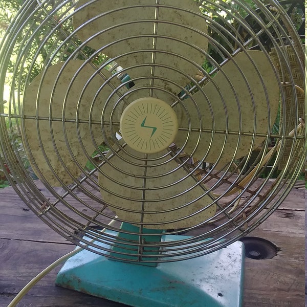 Vintage Table Fan Etsy