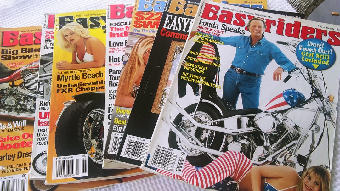 Easyriders Magazines From the 90's. - Etsy