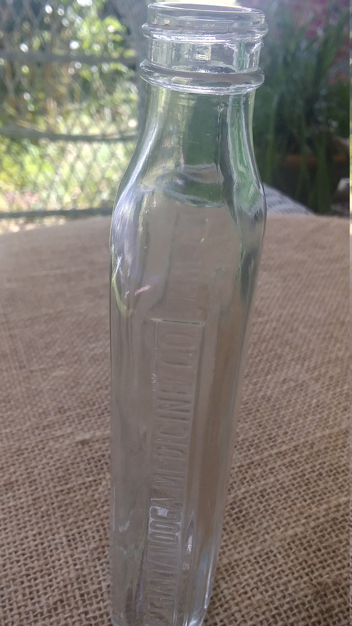 Chattanooga Medicine Co. Vintage Medicine Bottle. Possibly Etsy