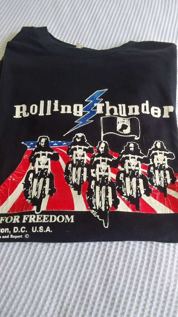 vintage Rolling Thunder tee from the 70's.  Super 