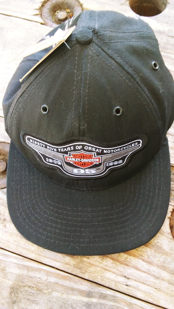 90's Harley Davidson 95th anniversary cap.
