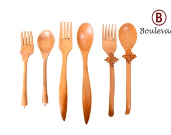 Cucchiaio Forchetta Gigante Etsy