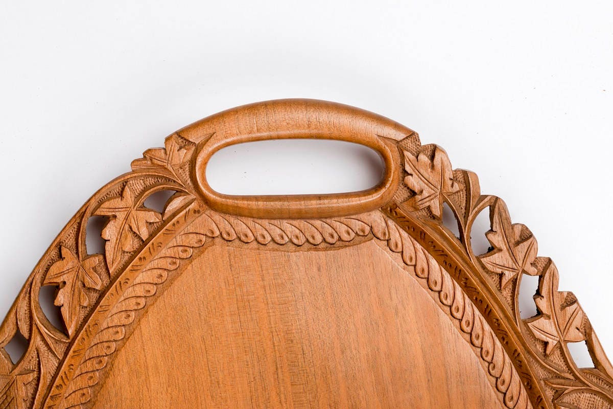 Handmade Wooden Serving Tray Antique Serving Tray Tray | Etsy