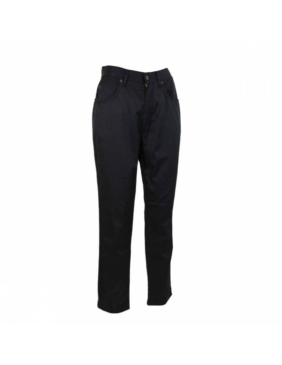 Fendi Pants Capri Cotton Vintage Black