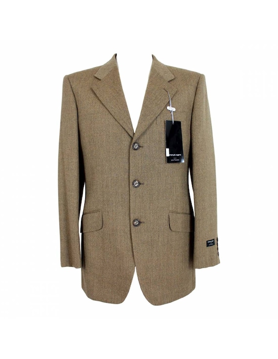 Emanuel Ungaro Classic Jacket Wool Vintage Brown