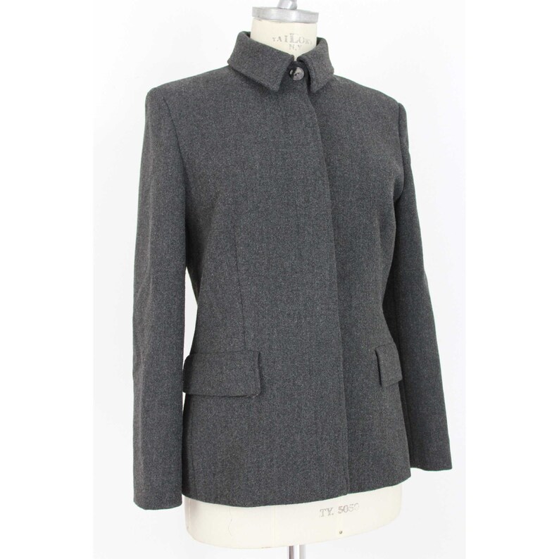 Byblos Classic Jacket Soft Slim Fit Vintage Gray