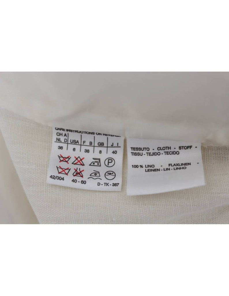 Max Mara Vintage Saharan Shirt Linen Beige