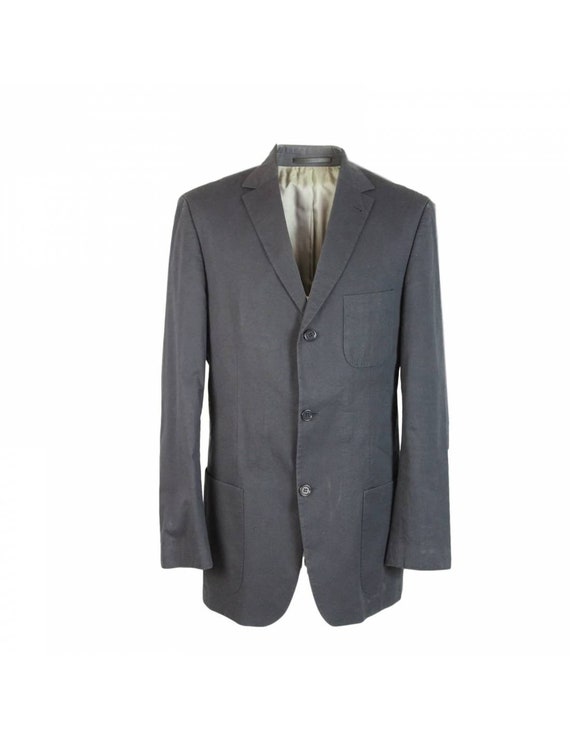 hugo boss cotton blazer