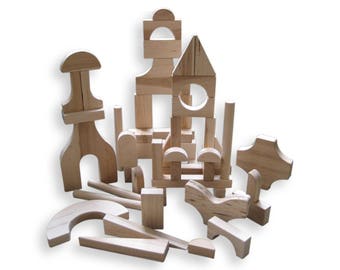 51 Piece SPECIAL SHAPES Block Set