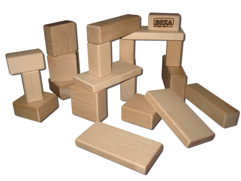 20 Piece Toddler Block Set image 1