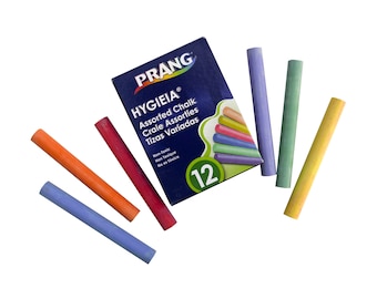 Prang Chalk, colored