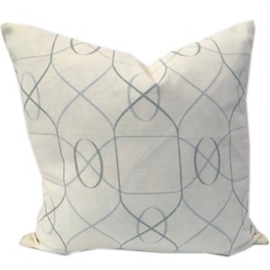 14&quot; Barbara Barry for Kravet, Signature in Seamist Blue (double sided)