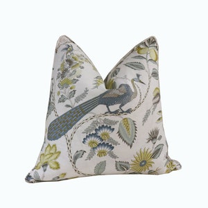 60 x 60 cm Schumacher Campagne Cadet & Citron Kissen (doppelseitig)