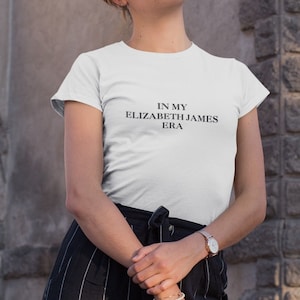 In My Elizabeth James Era Tshirt Merch Tee Shirt * London Hallie Annie * Chessy * Meredith Blake * Parker Knoll Camp Walden * Parent Trap