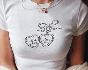 Mr Darcy's Proposal y2k Cotton Baby Tee * Stolz & Vorurteil Jane Austen Merch * Fandom Bücherwurm Geschenk Pemberley Ardently Hand Flex