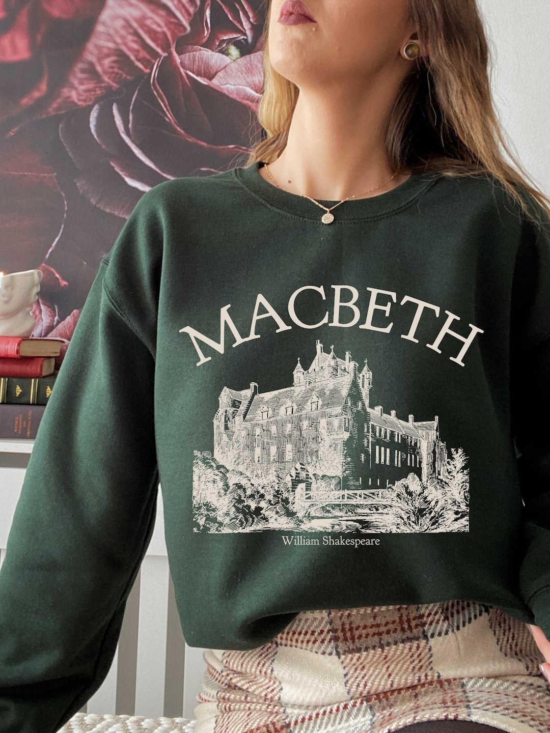 MacBeth Ancient Tartan Crest Sweatshirt