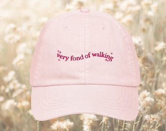 Pride & Prejudice Dol op wandelen Vintage pastel girlie geborduurde schoolse vaderhoed * pemberley mr darcy * literatuurcadeau Jane Austen Merch