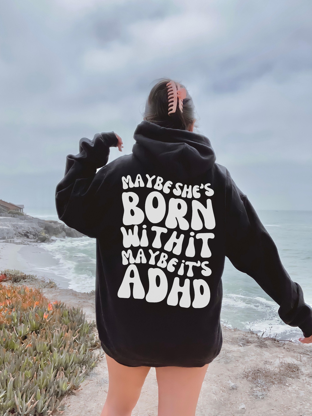 【BAON】[unisex] Benvy Brushed Lettering Over Hoodie Amazon.com: Obenie Halloween Y2K Hoodie Gothic Casual