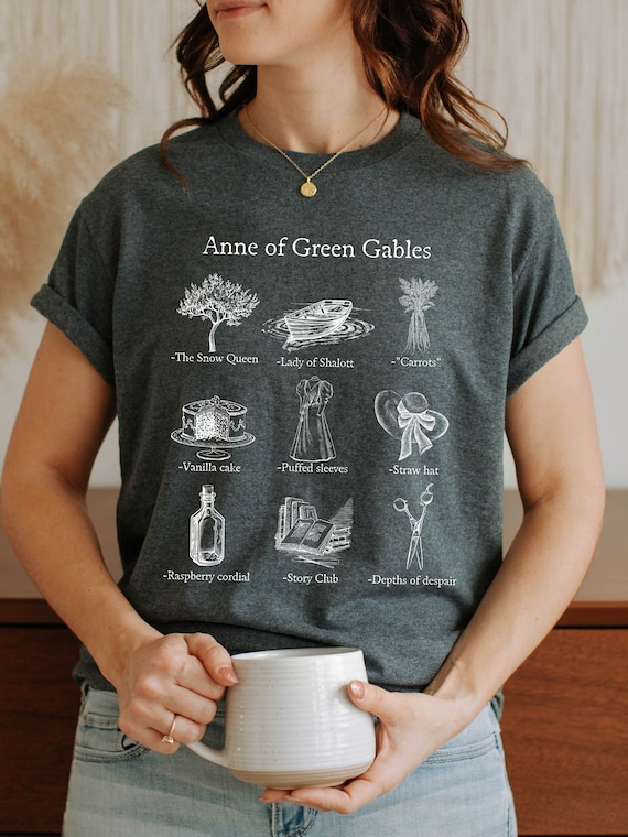 Anne With An E T-Shirt, Anne Of Green Gables Quote Shirt Anne With An E T-Shirt, Anne Of Green Gables Quote Shirt