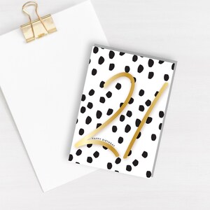 Happy 21st Birthday Greeting Card