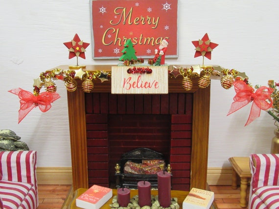 Dollhouse christmas decorations hotsell