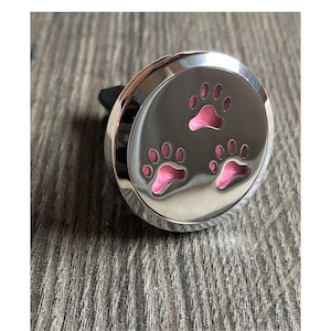 Puppy Paws Essential Oil Diffuser Car Vent Clip