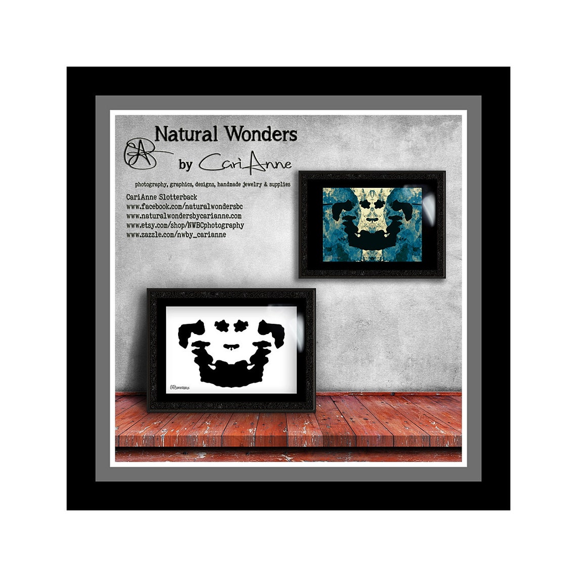 Printable Rorschach Art inkblot Art Abstract Print Symmetry - Etsy