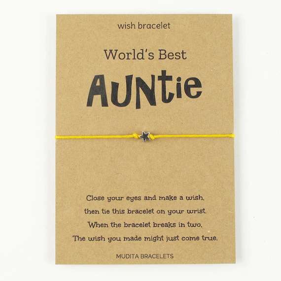 Buy Auntie, Auntie Bracelet, Gift for Auntie, Auntie Gift, Charm Bracelet,  Heart Bracelet, Gift for Aunt, Auntie Birthday, New Aunt Gift, Aunt Online  in India - Etsy