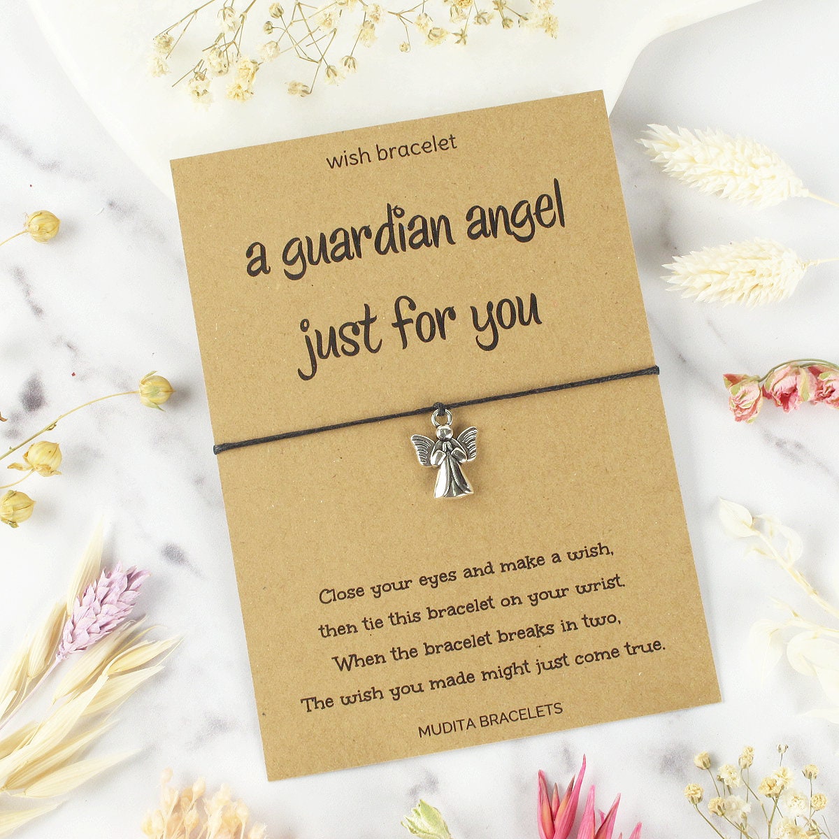 Guardian Angel Just for You Guardian Angel Wish Bracelet