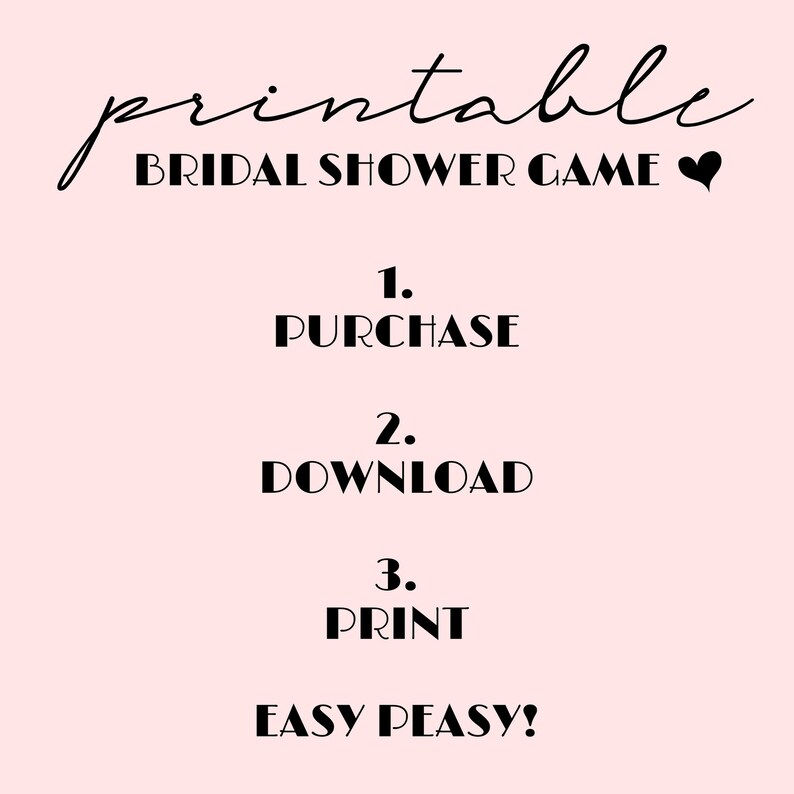Bridal Shower Game download Blue Bridal Shower Game Disney Love Songs Bridal Shower Game Wedding Game Bridal Shower Instant Download