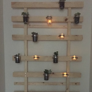 Wall Planter and Candle Holder