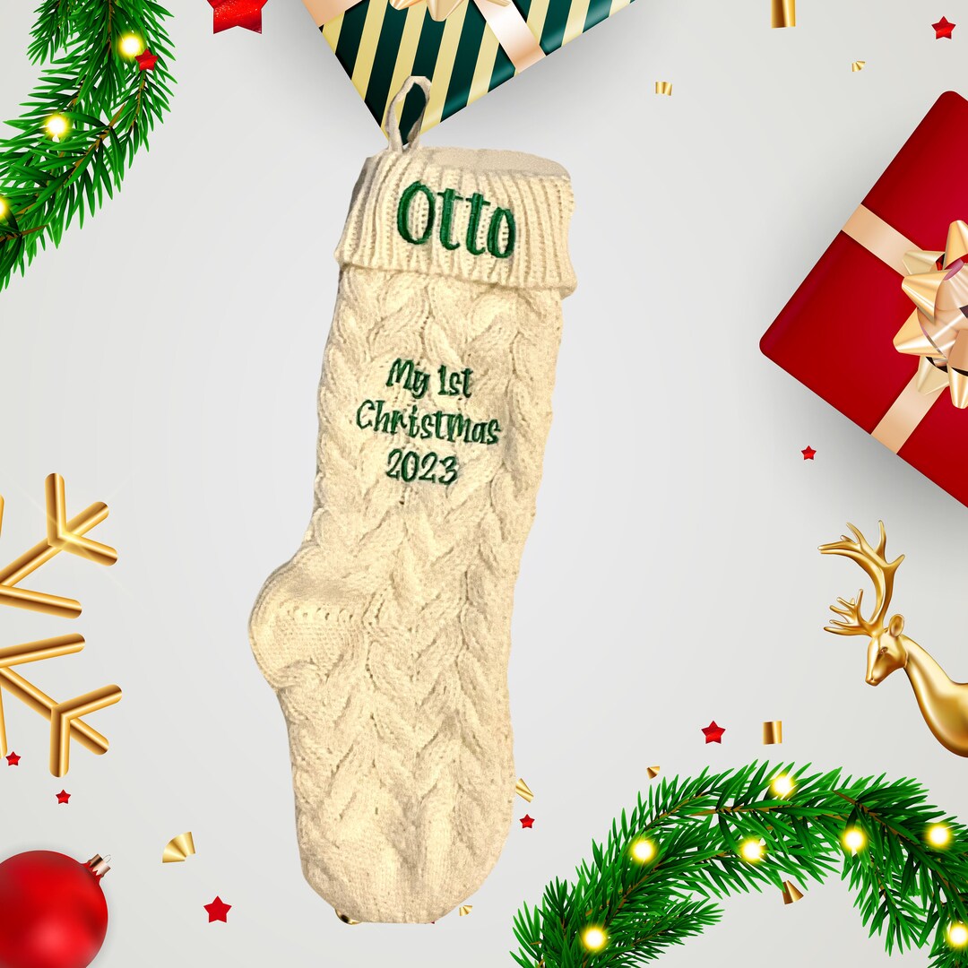 Angel Baby Christmas Stocking 