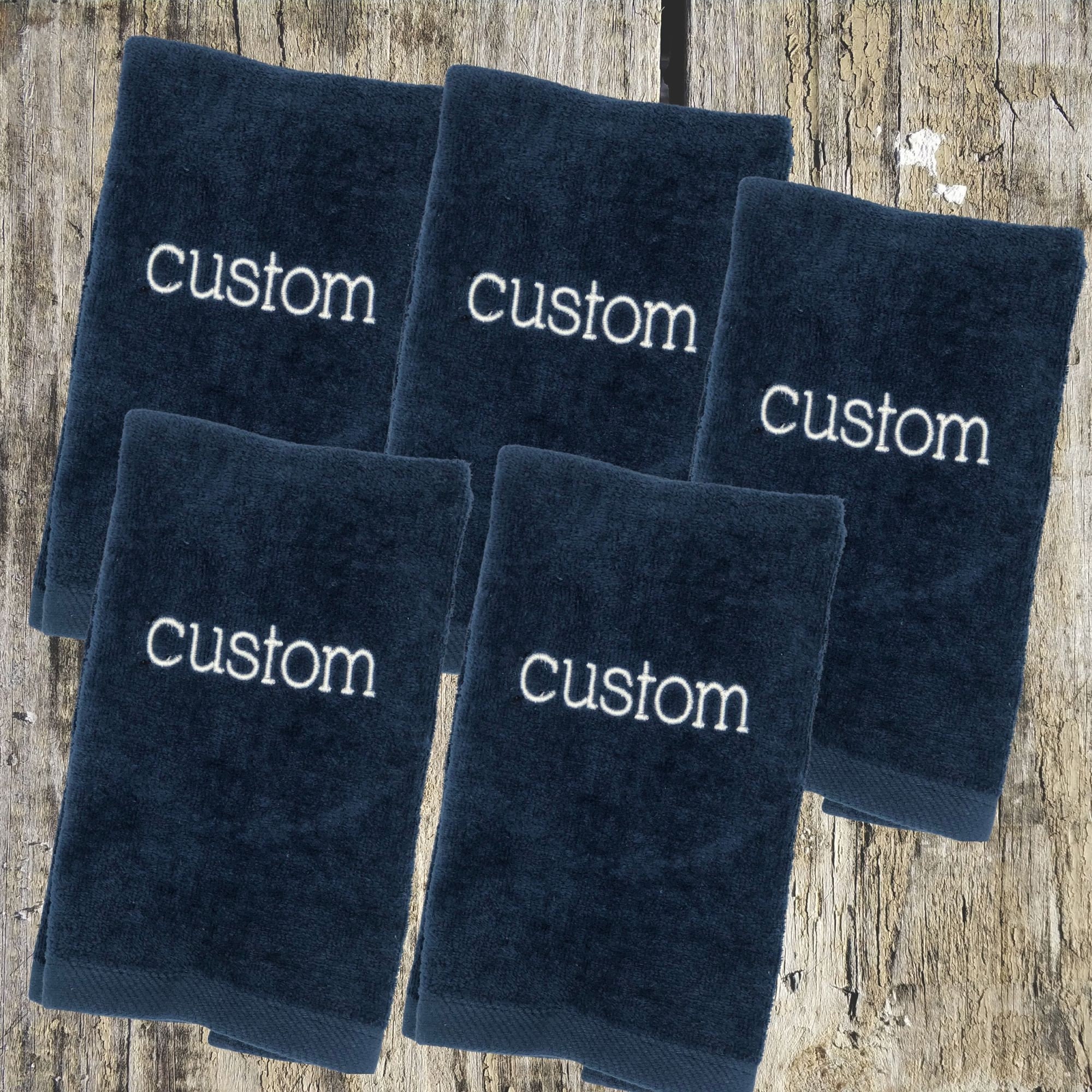 Custom Hand Towels Etsy