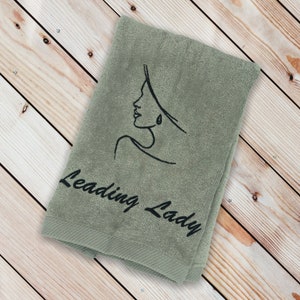 Personalized  Embroidered  Lady Towels, First Lady Gift ,Clergy towels, Church towels, First Lady Towels, embroidered hand towels, minister