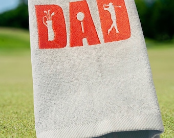 Personalized Golf Towel - Monogrammed Golf Towel - Golf Gift - Embroidered