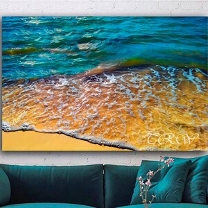 Coastal Wall Art Coastal Photography Beach Decor Metal Prints Ocean Wave Art Print Ocean Photo Beach Photographs Beach Art Beach Wall Art