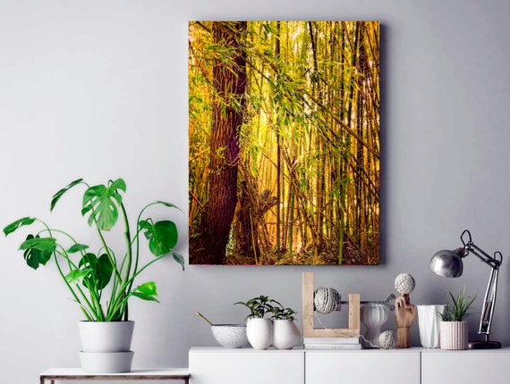 Bamboo Forest Wall Art Bamboo Forest Wall Decor Bamboo Forest Etsy
