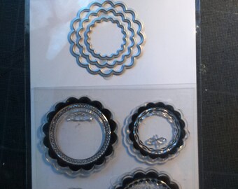 clear stamps and dies cutting stamps