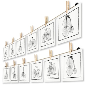 Corde photo avec clips pour une décoration créative et belle – fixation rapide et facile à n'importe quel mur | Corde photo, corde photo