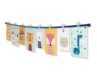 Uxcell Colgadores De Fotos, 25 Piezas De 10 Libras, Kit De Metal Para Colgar Cuadros Con Clavos, Ganchos Para Marcos De Fotos En Pared De Madera De Yeso Para Reloj, Decoración